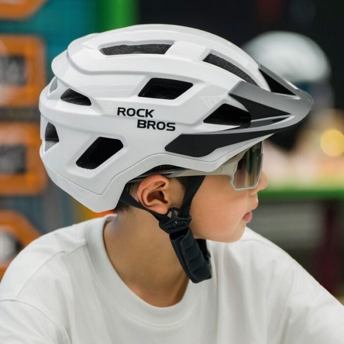 Rockbros LK-67 Genç Bisiklet Kaskı 54–58 cm - Beyaz - Görsel 3