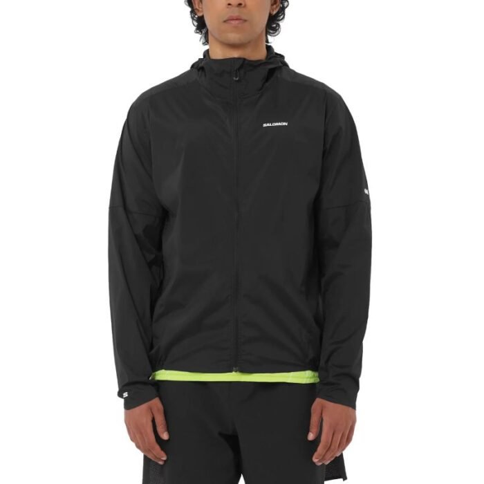Salomon Sense Aero Wind JKT M LC2743000 Siyah 2XL - Görsel 2