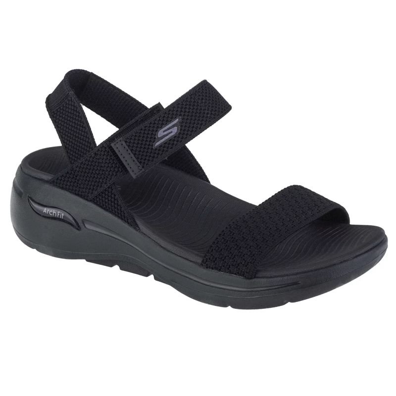 tryoshop-skechers-go-walk-arch-fit-sandal-polished-140264-bbk-black-39-1647843-3 Skechers Go Walk Arch Fit Sandal - Siyah 39 - Görsel 1