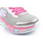 Skechers S Lights LED Kız Çocuk Velcro Ayakkabılar - Görsel 5
