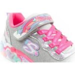 Skechers S Lights LED Kız Çocuk Velcro Ayakkabılar - Görsel 6