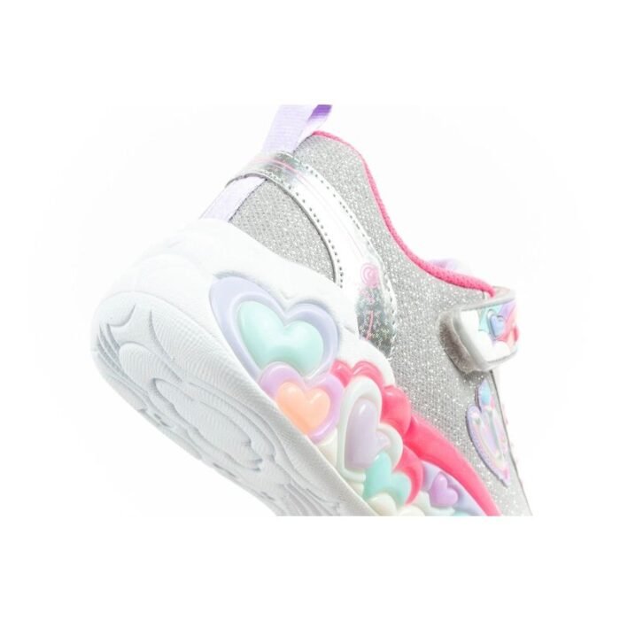 Skechers S Lights LED Kız Çocuk Velcro Ayakkabılar - Görsel 7