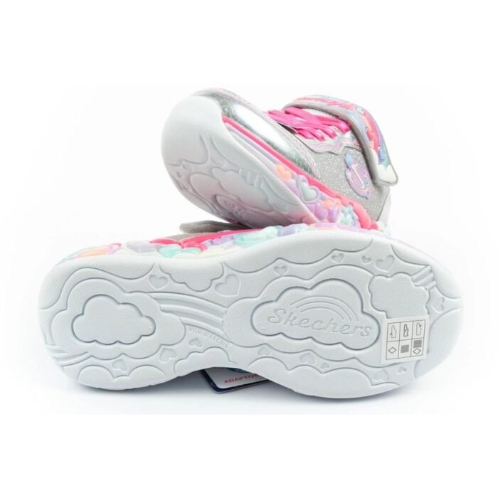Skechers S Lights LED Kız Çocuk Velcro Ayakkabılar - Görsel 8