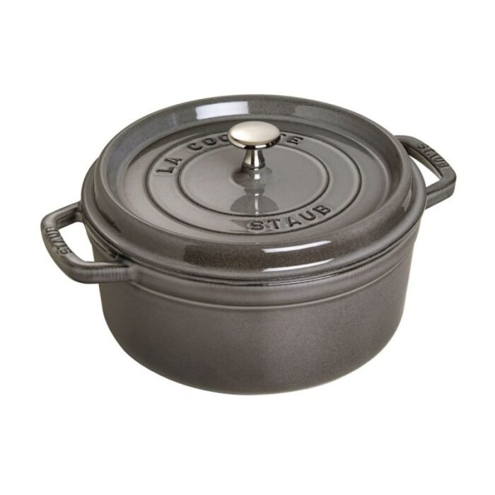 STAUB Yuvarlak dökme demir tencere 3.8L - Görsel 5