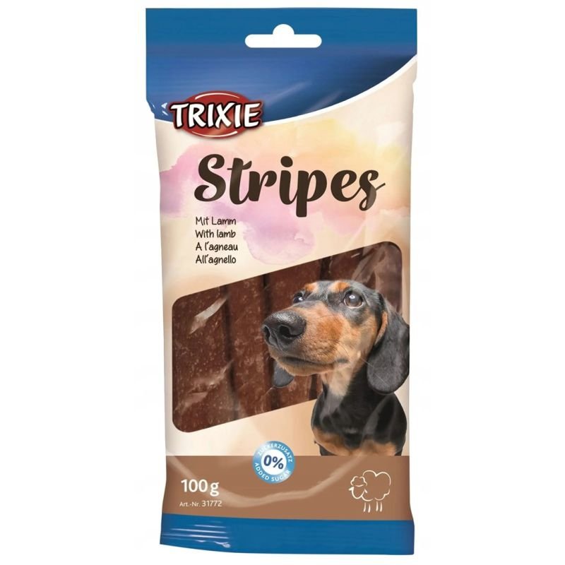 tryoshop-trixie-stripes-lamb-strips-dog-treat-100-g-2082838 TRIXIE Stripes Kuzu Etli