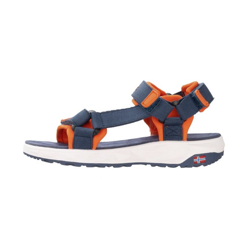 tryoshop-trollkids-kids-lysefjord-sandal-mystic-blue-orange-666-142-1493931-1 Trollkids Kids Lysefjord Sandal mavi/turuncu - Görsel 1