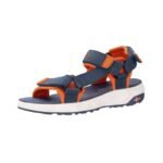 Trollkids Kids Lysefjord Sandal mavi/turuncu - Görsel 4
