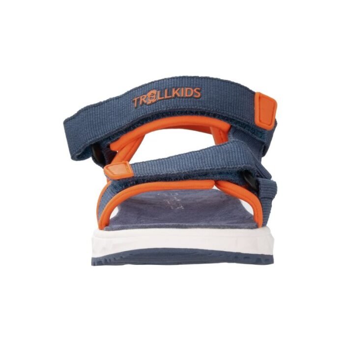 Trollkids Kids Lysefjord Sandal mavi/turuncu - Görsel 5