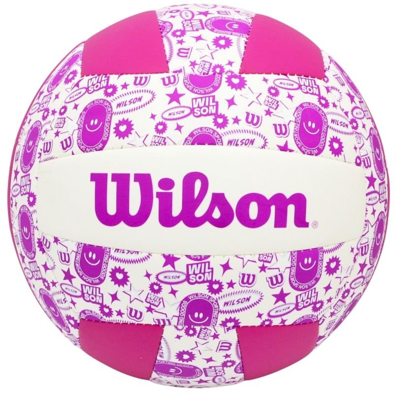 tryoshop-wilson-stamp-vb-volleyball-purple-white-2255819-2 WILSON STAMP VB Voleybol Mor Beyaz - Görsel 1