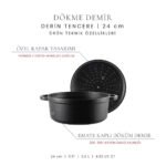 Voeux Kitchenware Elegance Siyah 3