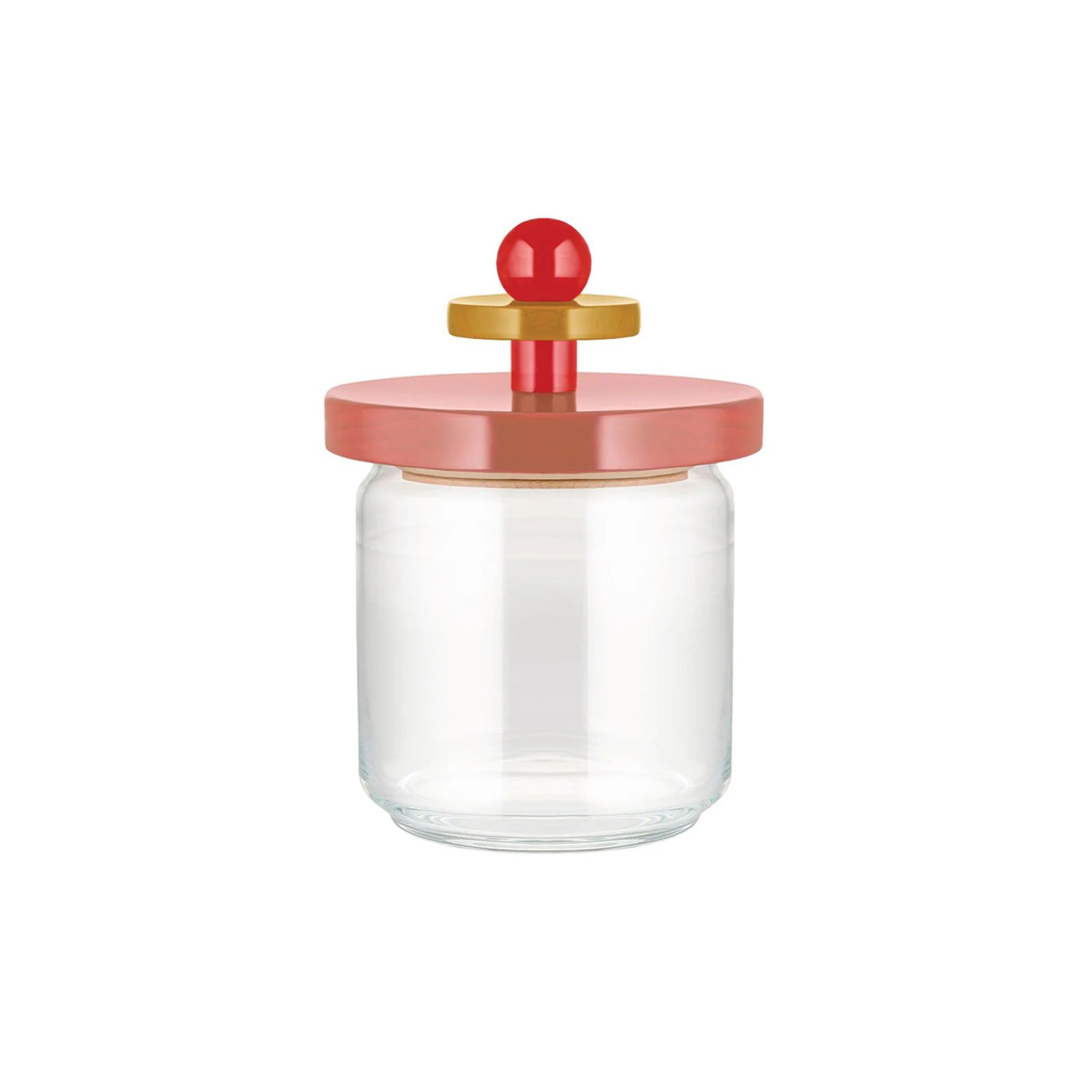 555.04.01.0016-120 Alessi Saklama Kavanozu 1 Lt Pembe - Görsel 1