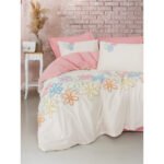 Cotton Box Puff Nakışlı