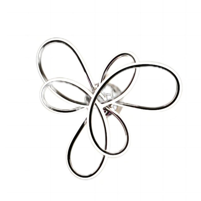 Apliqa Aybel Krom 48 Watt Plafonyer Modern Koridor Salon Led Avize - Görsel 2