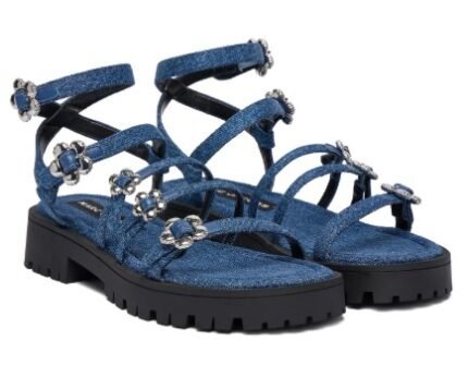 Marc Jacobs – İkonik Tasarım, Vintage Indigo Zarafeti (Sandalet)- 38 Numara