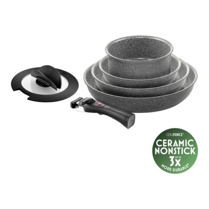 Ballarini Kızartma Tavası Seti, 6-parça, Alüminyum, Ceramic Non-stick Coating - Görsel 4