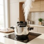 Bernardo Smart Cook 2'li 4-6l İndüksiyon Tabanlı Düdüklü Tencere Seti Siyah - Görsel 5