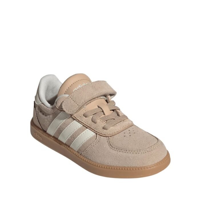 adidas Breaknet Sleek bej çocuk ayakkabıları - Görsel 2