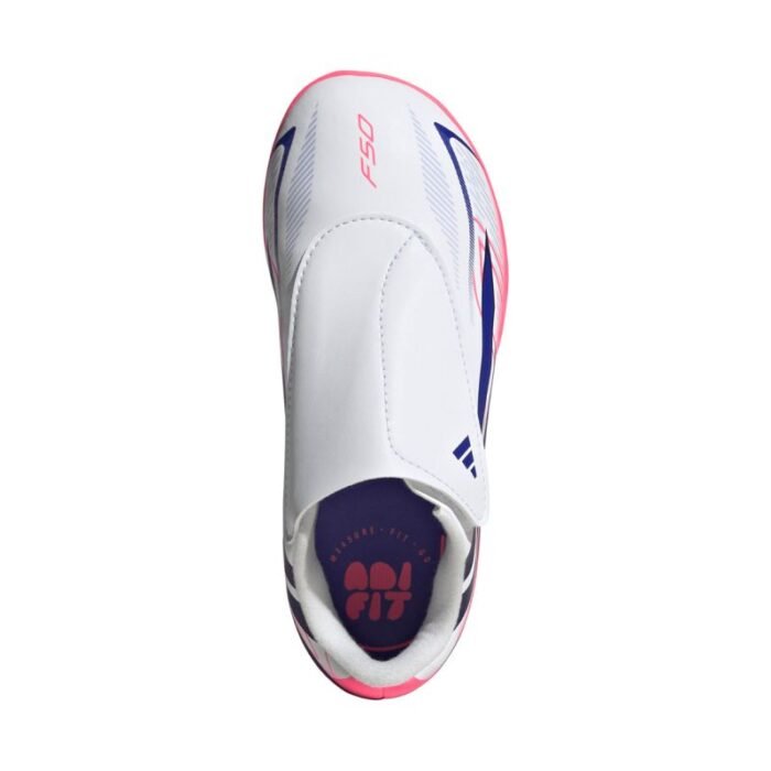 adidas F50 Hyperfast Club Velcro FG/MG KK1345 Çocuk Futbol Ayakkabısı - Görsel 4