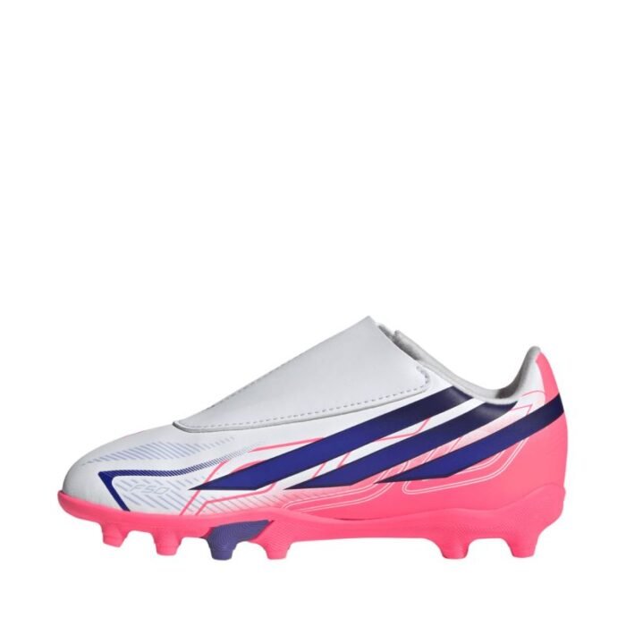 adidas F50 Hyperfast Club Velcro FG/MG KK1345 Çocuk Futbol Ayakkabısı - Görsel 5