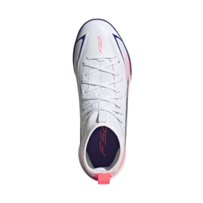 adidas F50 Hyperfast League Mid TF KK1322 Çocuk Futbol Ayakkabısı - Görsel 4