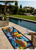 Bashaques Artist Palette Yoga Matı - Görsel 3