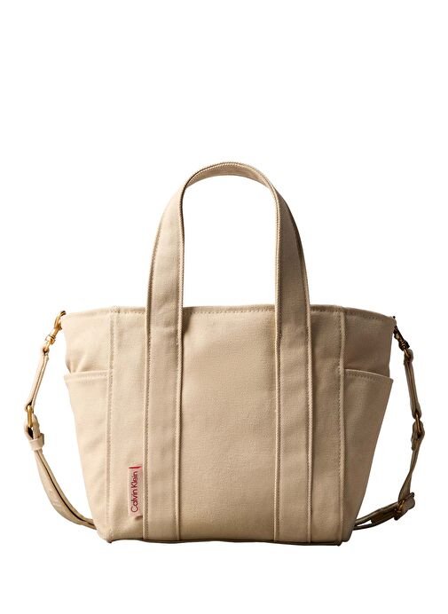tryoshop-b-calvin-klein-acik-bej-kadin-capraz-canta-lv04f3384gxsj-15891140-1 Calvin Klein Açık Bej Kadın Çapraz Çanta LV04F3384GXSJ - Görsel 1