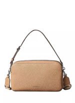 Calvin Klein Bej Kadın Çapraz Çanta WEBBING 2X STRAP LG CAMERA BAG