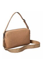 Calvin Klein Bej Kadın Çapraz Çanta WEBBING 2X STRAP LG CAMERA BAG - Görsel 3