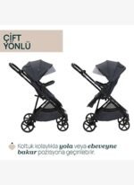 Chicco SEETY BEBEK ARABASI BOSTON GREY - Görsel 4