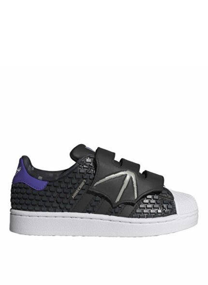 Adidas Erkek Siyah Yürüyüş Ayakkabısı ORIGINALS IH1739-SUPERSTAR II CF C