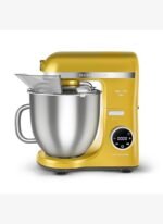 Karaca Mastermaid Chef Ultra D2000W Dijital Ekranlı Hamur Yoğurma Makinesi Pineapple Yellow 7L - Görsel 2