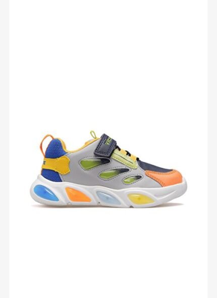 Vicco Lamb Erkek Çocuk Işıklı Hafif Sneaker Spor Ayakkabı 25k 346.227 Pe Gri
