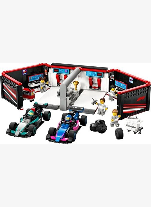 Lego City F1 Garajı 2