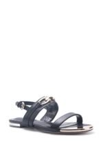 Nine West MAIS  5FX Siyah Kadın Düz Sandalet - Görsel 2