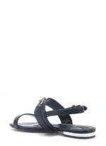 Nine West MAIS  5FX Siyah Kadın Düz Sandalet - Görsel 3