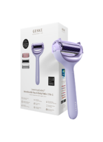 Geske Mikro İğneli, Buz Başlığı, Pembe Kuvars Başlıklı Dermaroller | MicroNeedle Face & Body Roller
