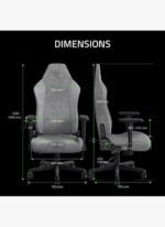 Razer İskur V2 X Açık Gri Oyuncu Koltuğu RZ38-05310200-R3G1 - Görsel 4