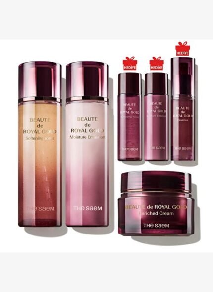 The Saem Beaute de Royal Gold Skin Care 3 Set AD
