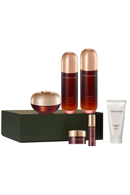 Missha Total Yaşlanma Karşıtı Bakım Sunan Kırışıklık ve Sarkma Karşıtı Set CHOGONGJIN Youngan Skin Care Set