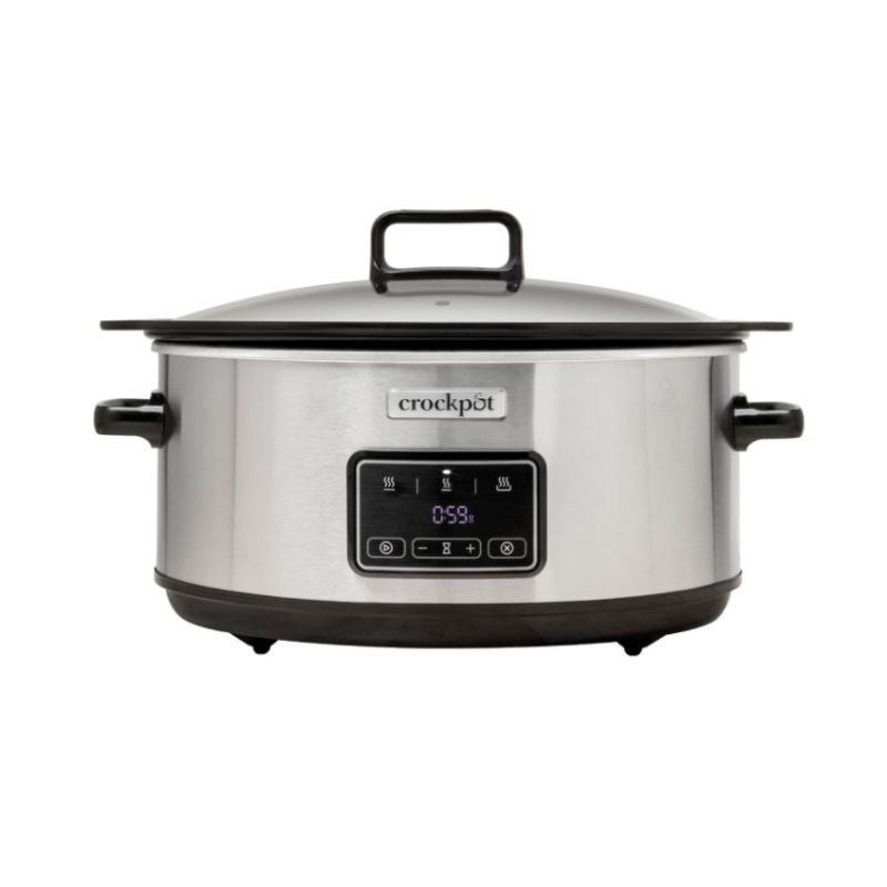 tryoshop-crock-pot-csc112x-slow-cooker-6-5l-silver-3131396 Crock-Pot CSC112X Slow Cooker 6.5l Özellikleri - Görsel 1
