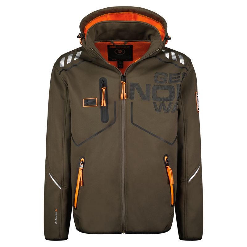 tryoshop-geographical-norway-robin-softshell-jacket-wx1326h-gn-kaki-1527607-1 Geographical Norway Robin softshell ceket - Görsel 1