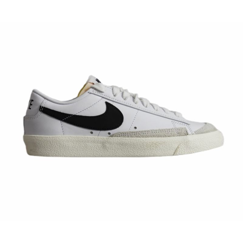 tryoshop-nike-blazer-low-77-vintage-white-sail-black-sneakers-da6364-101-1976523 Nike Blazer Low 77 Vintage Beyaz Sneaker - Görsel 1