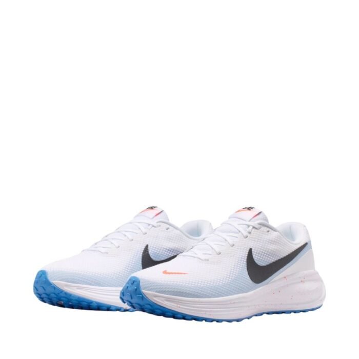 Nike Revolution 8 erkek ayakkabı beyaz mavi - Görsel 2