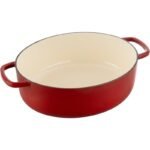 BALLARINI Bellamonte Oval Cast Iron Pot - Red, 5.5 ltr - Görsel 3