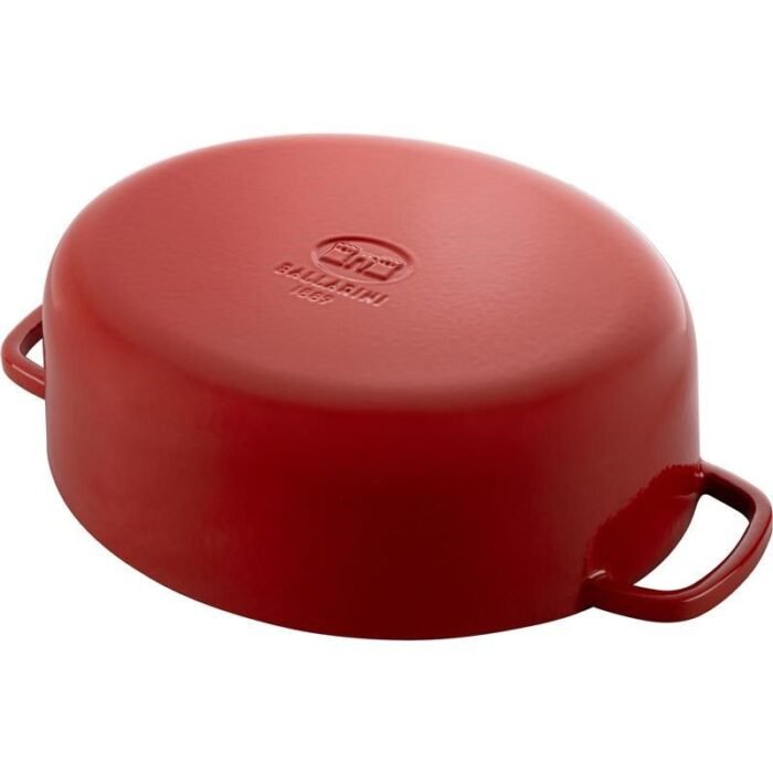 BALLARINI Bellamonte Oval Cast Iron Pot - Red, 5.5 ltr - Görsel 5