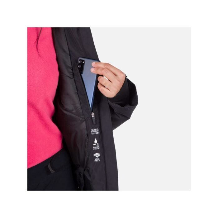 Rossignol W Wispile Puffy Ceket Siyah - Görsel 5