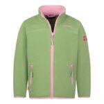 Trollkids Girls Oppdal Jacket XT yeşil polar ceket