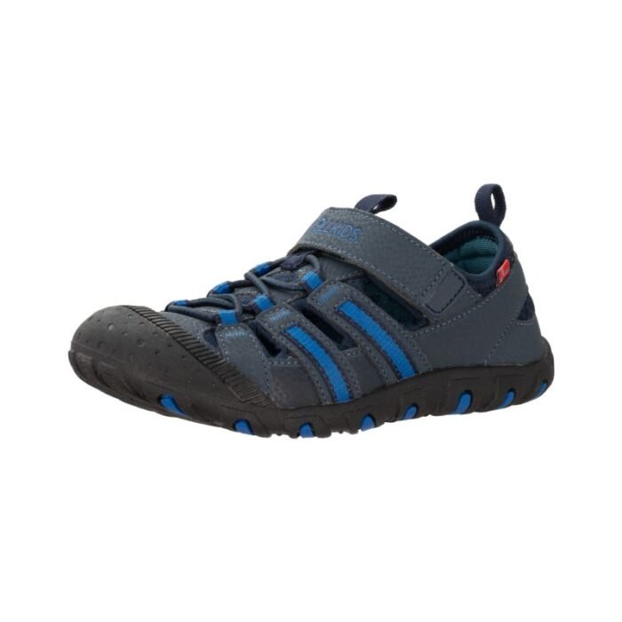 Trollkids Sandefjord Sandal XT mavi çocuk spor sandalet - Görsel 4