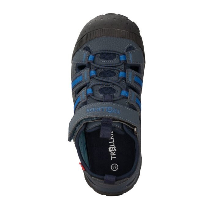 Trollkids Sandefjord Sandal XT mavi çocuk spor sandalet - Görsel 7