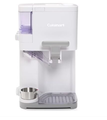 Cuisinart ICE48E Dondurma ve Tatlı Makinesi (1.42 Litre, 50 W, Beyaz)